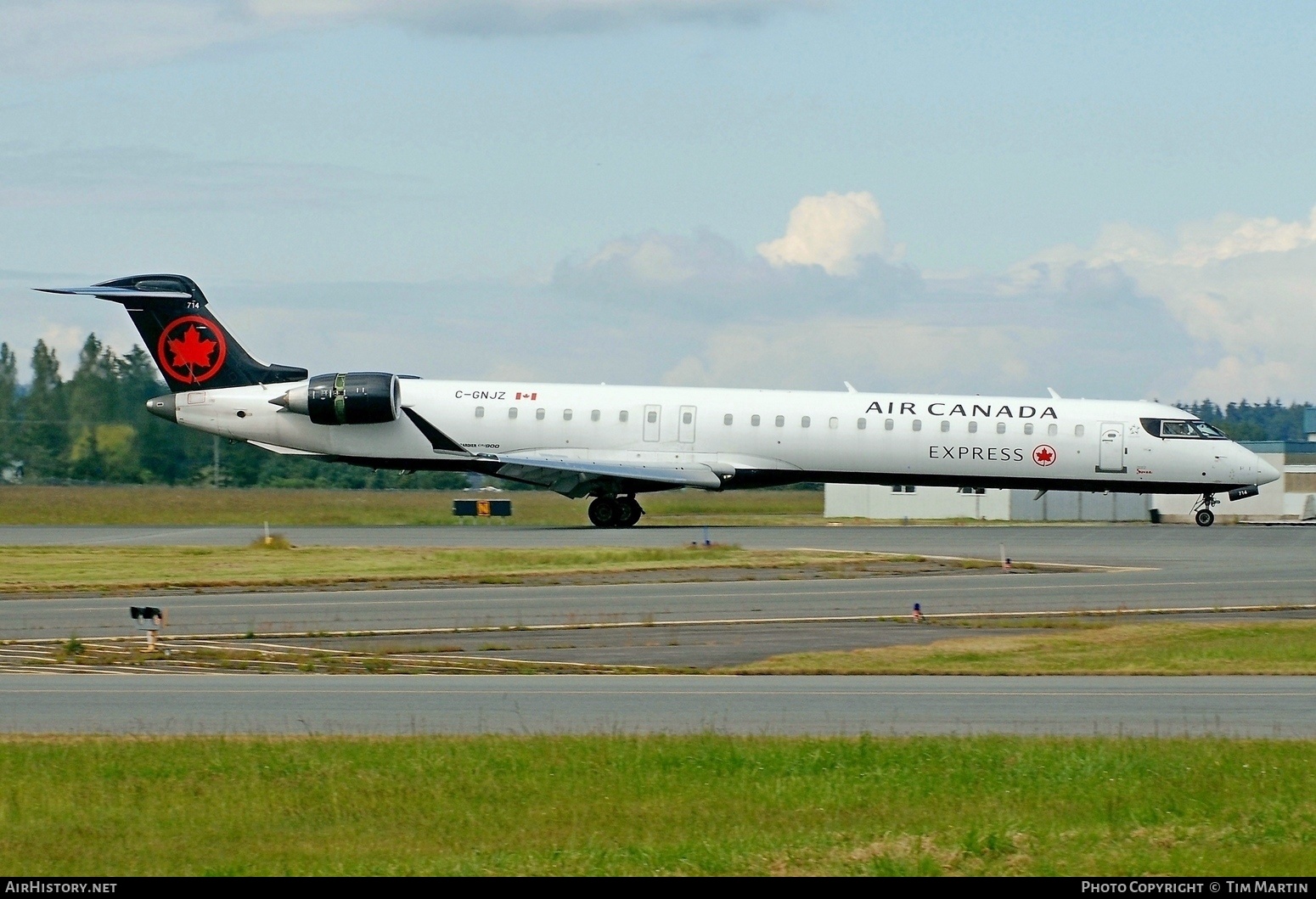 Aircraft Photo of C-GNJZ | Bombardier CRJ-900LR (CL-600-2D24) | Air Canada Express | AirHistory.net #469296