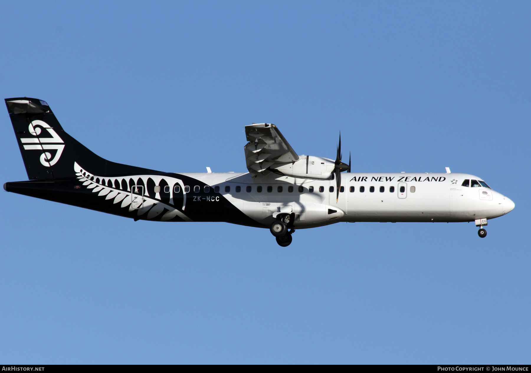 Aircraft Photo of ZK-MCC | ATR ATR-72-500 (ATR-72-212A) | Air New Zealand Link | AirHistory.net #469298