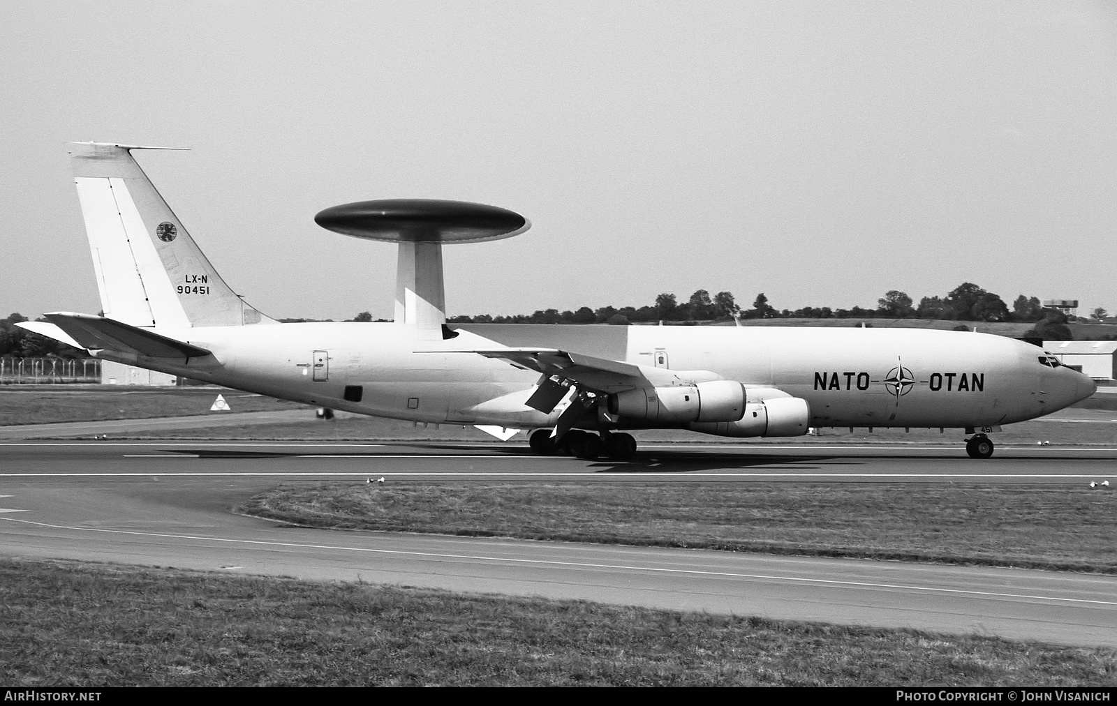 Aircraft Photo of LX-N90451 | Boeing E-3A Sentry | Luxembourg - NATO | AirHistory.net #469319
