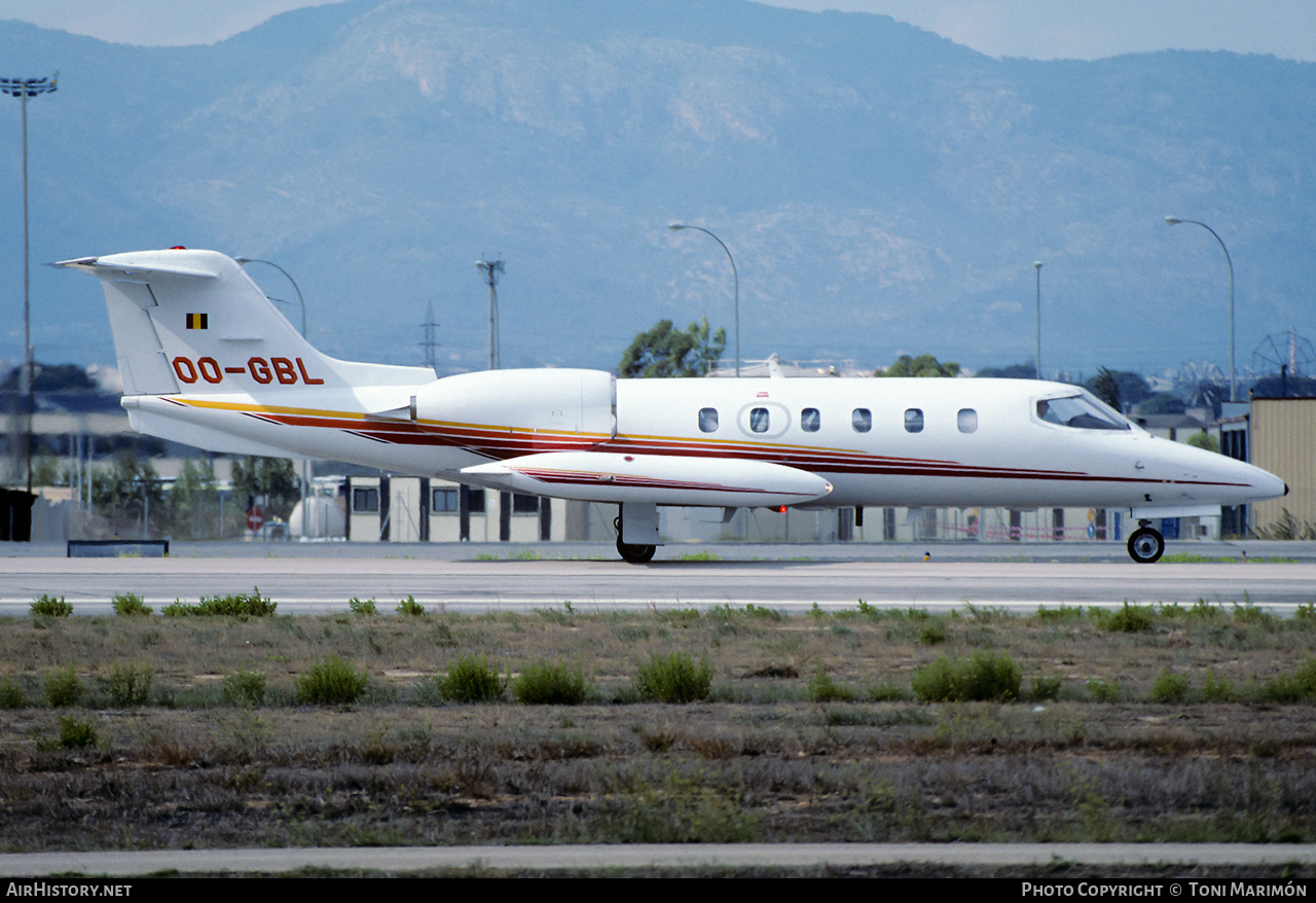 Aircraft Photo of OO-GBL | Gates Learjet 35A | AirHistory.net #469340