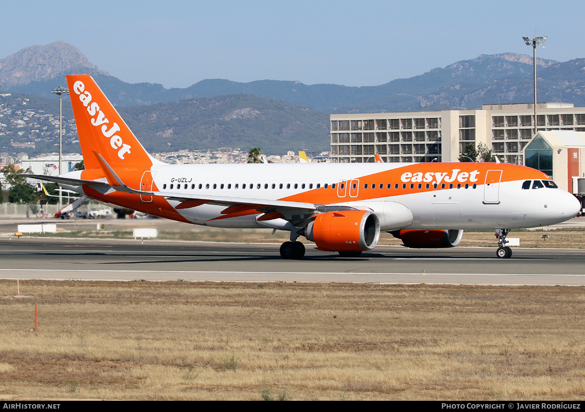 Aircraft Photo of G-UZLJ | Airbus A320-251N | EasyJet | AirHistory.net #469373
