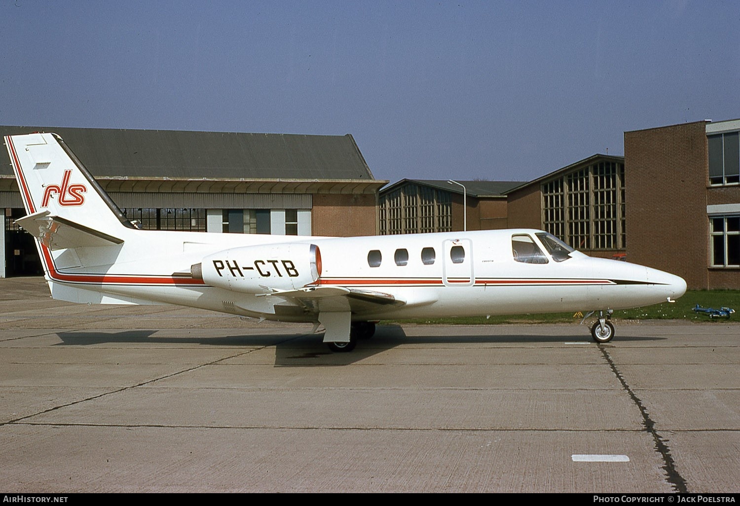 Aircraft Photo of PH-CTB | Cessna 500 Citation | Rijksluchtvaartschool - RLS | AirHistory.net #469375