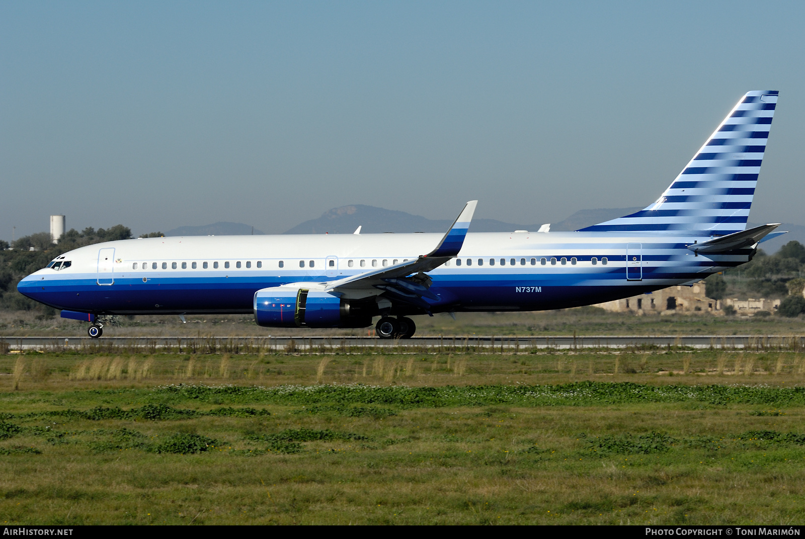 Aircraft Photo of N737M | Boeing 737-8EQ BBJ2 | AirHistory.net #469394