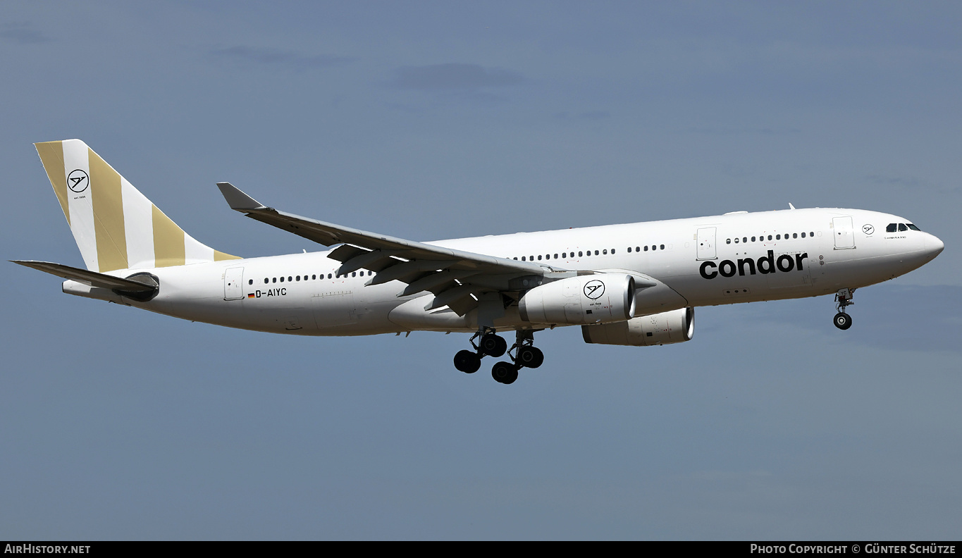 Aircraft Photo of D-AIYC | Airbus A330-243 | Condor Flugdienst | AirHistory.net #469410