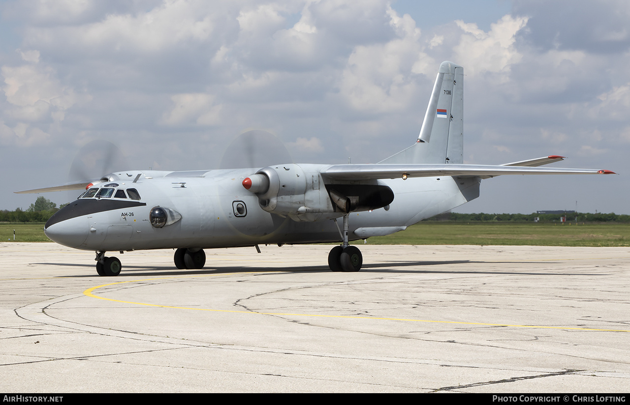 Aircraft Photo of 71386 | Antonov An-26 | Serbia - Air Force | AirHistory.net #469454