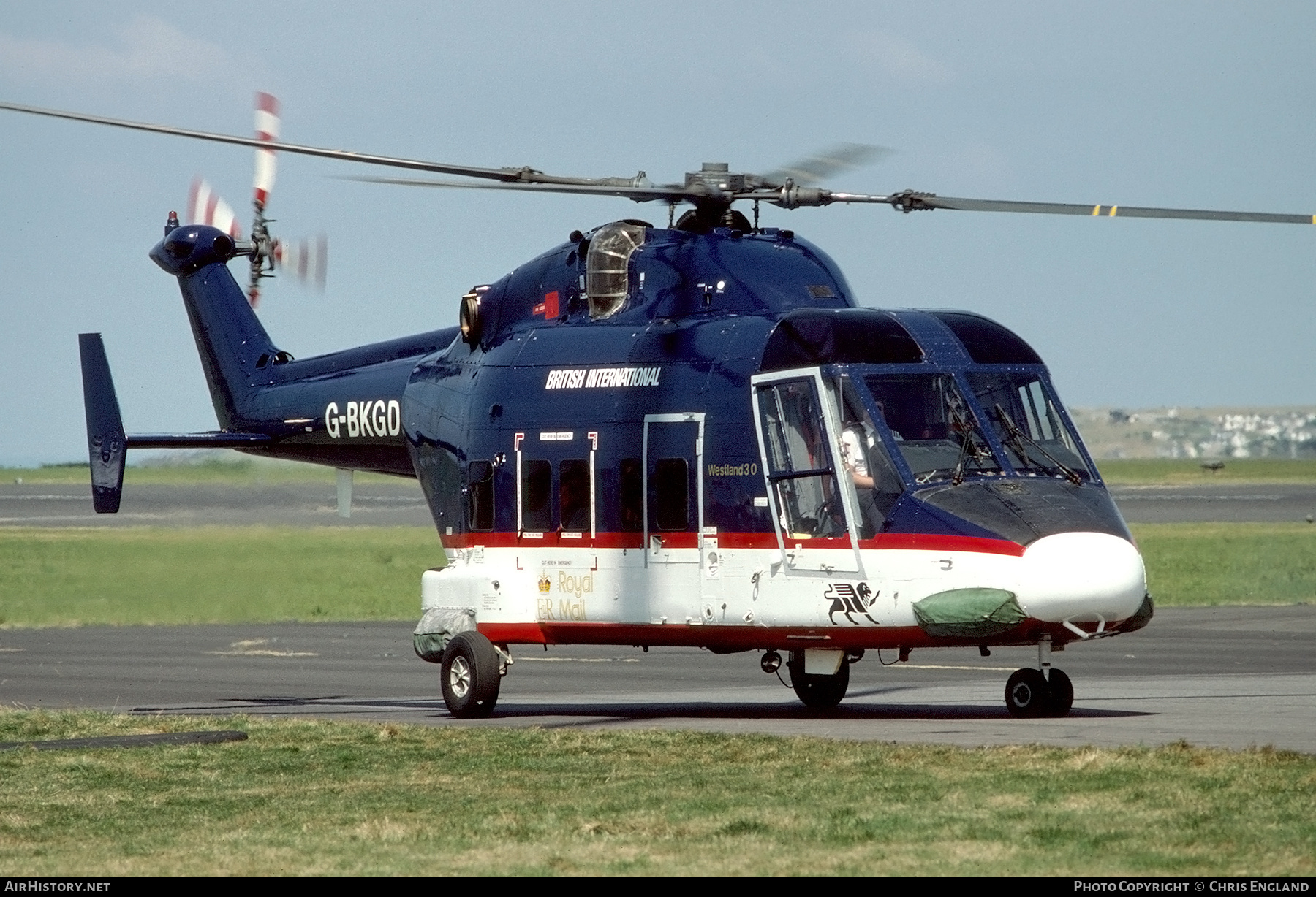 Aircraft Photo of G-BKGD | Westland WG-30-100 | British International Helicopters | AirHistory.net #469463