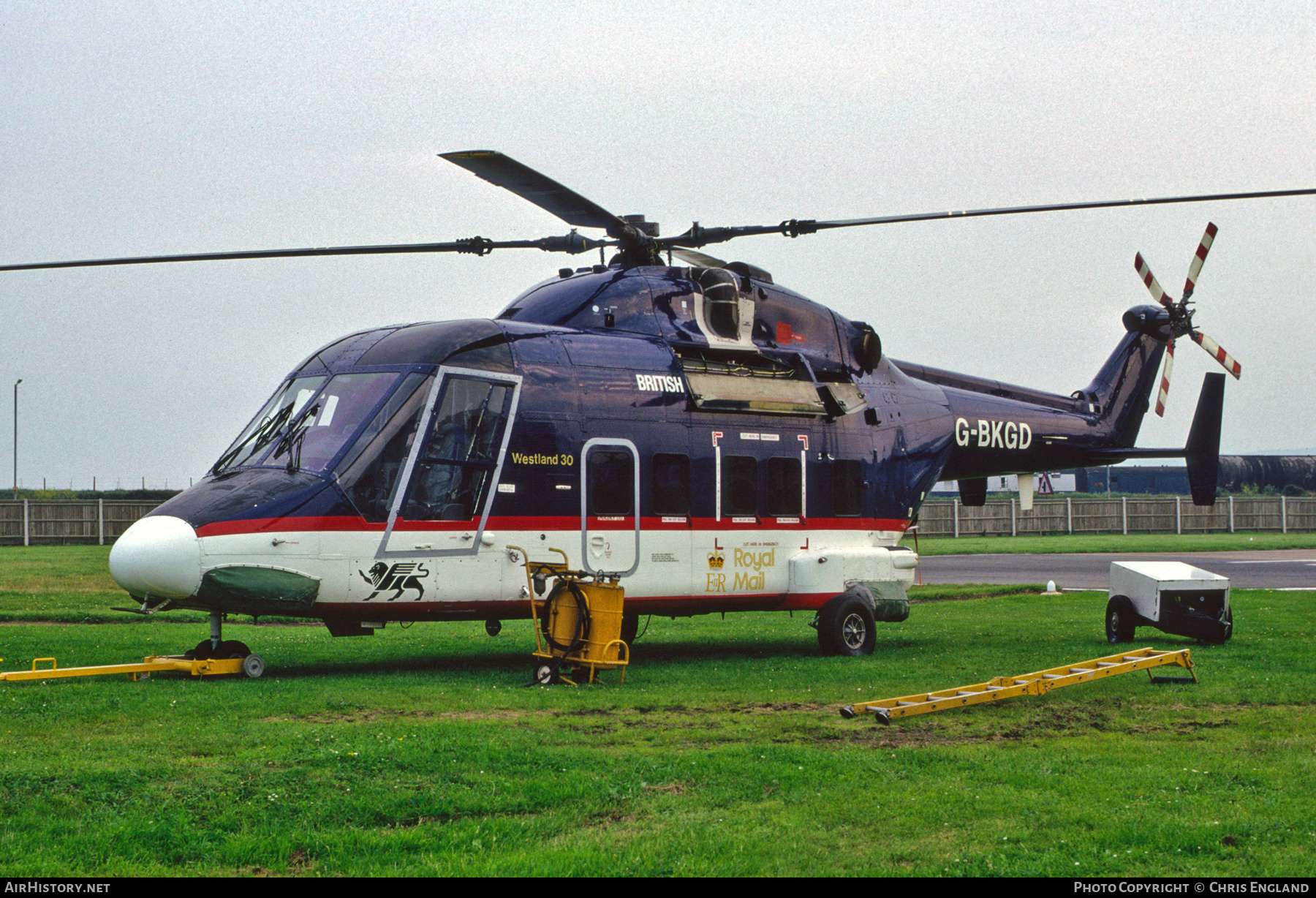 Aircraft Photo of G-BKGD | Westland WG-30-100 | British International Helicopters | AirHistory.net #469471