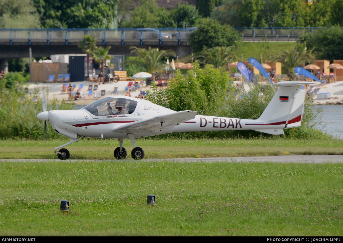 Aircraft Photo of D-EBAK | Diamond DA20-A1 Katana | AirHistory.net #469491