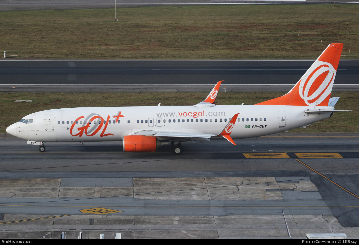 Aircraft Photo of PR-GUT | Boeing 737-8HX | GOL Linhas Aéreas | AirHistory.net #469496
