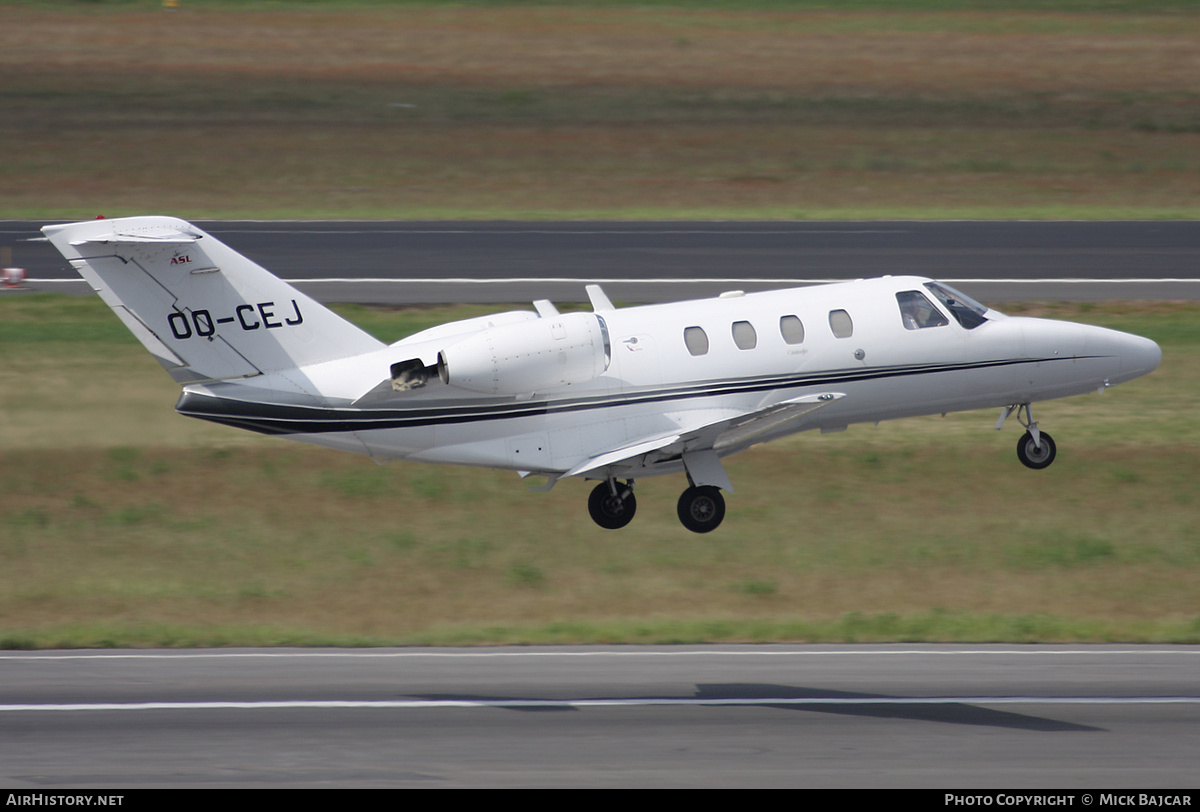 Aircraft Photo of OO-CEJ | Cessna 525 CitationJet | ASL - Air Service Liège | AirHistory.net #469505