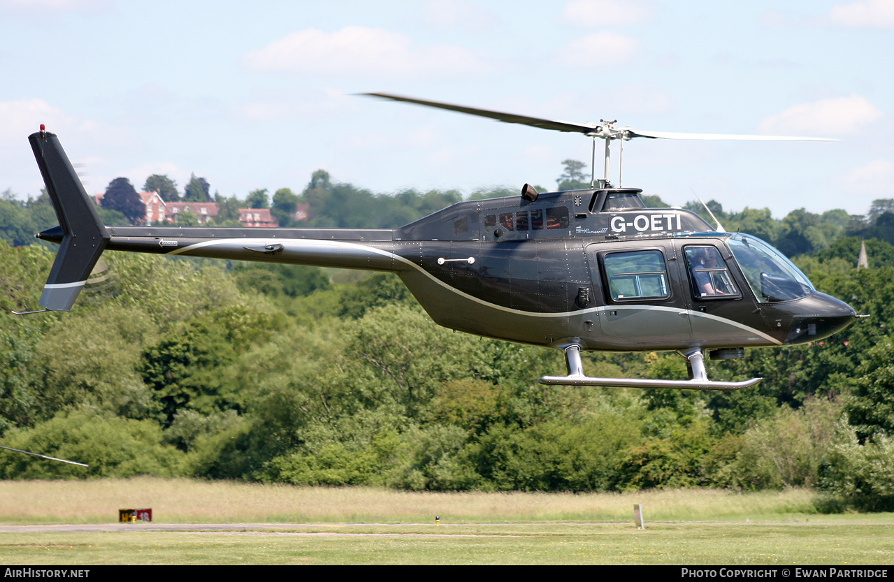 Aircraft Photo of G-OETI | Bell 206B-3 JetRanger III | AirHistory.net #469506