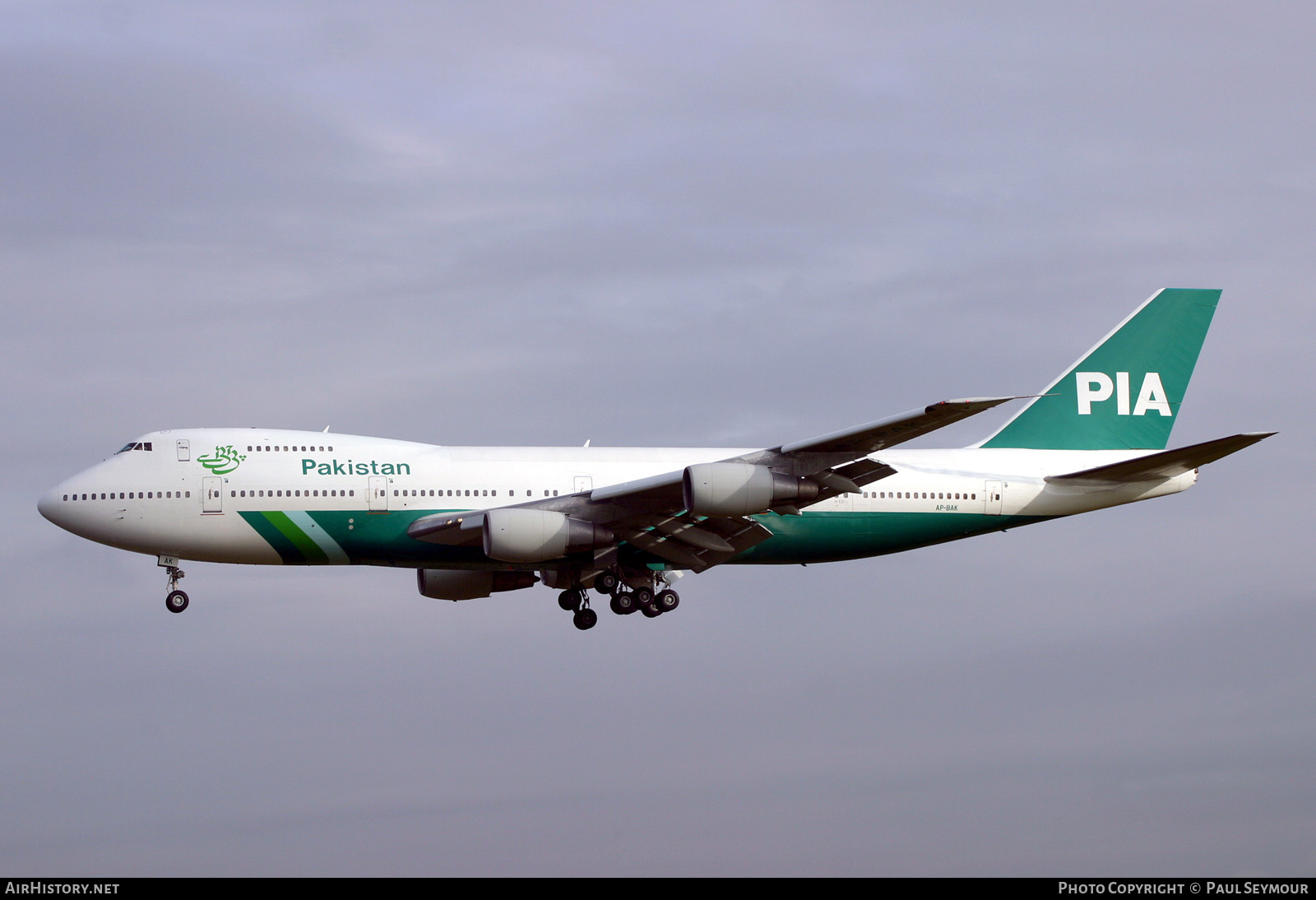 Aircraft Photo of AP-BAK | Boeing 747-240BM | Pakistan International Airlines - PIA | AirHistory.net #469510