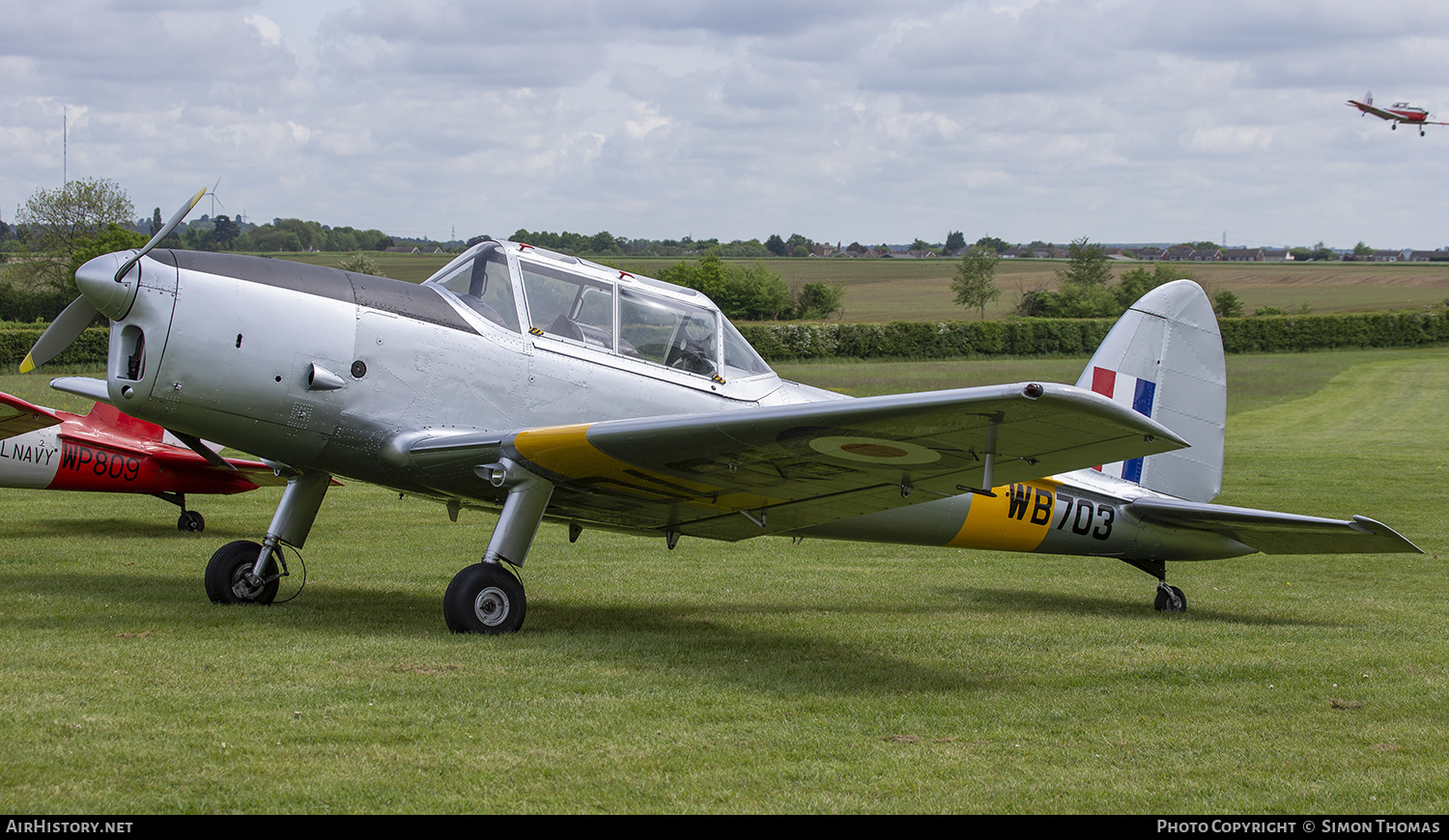 Aircraft Photo of G-ARMC / WB703 | De Havilland DHC-1 Chipmunk Mk22A | UK - Air Force | AirHistory.net #469525
