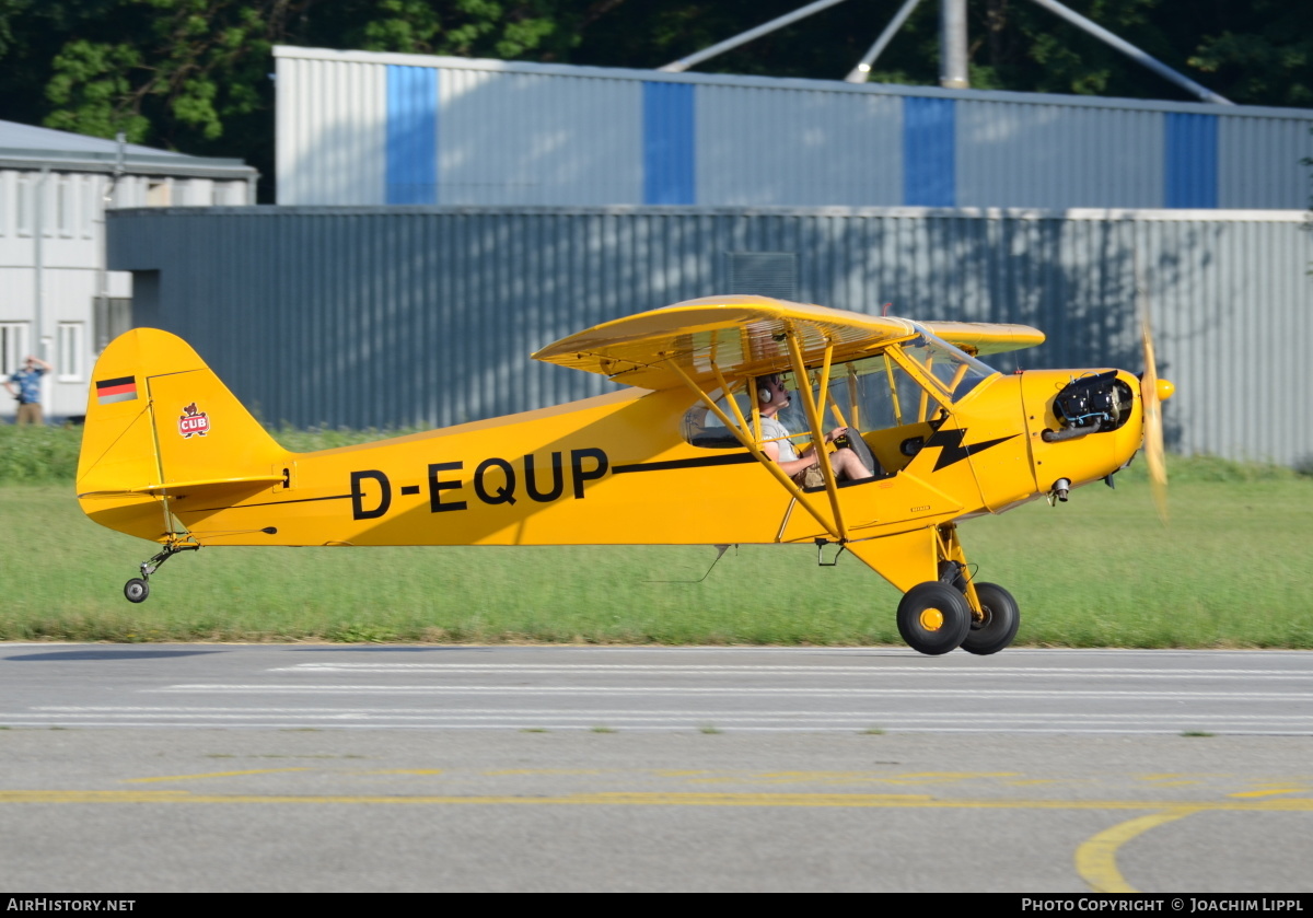 Aircraft Photo of D-EQUP | Piper J-3C-65 Cub | AirHistory.net #469537