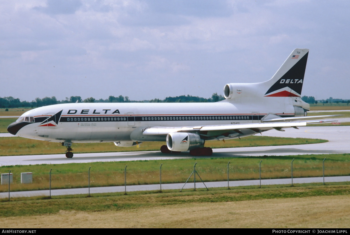 Aircraft Photo of N754DA | Lockheed L-1011-385-3 TriStar 500 | Delta Air Lines | AirHistory.net #469555