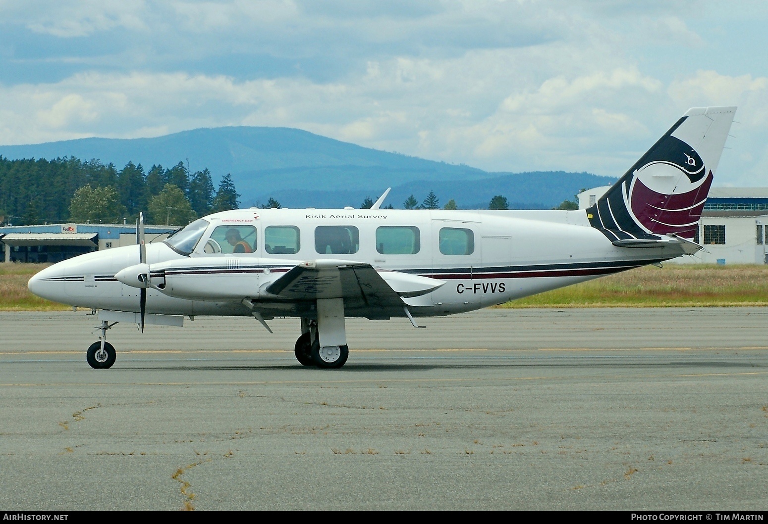 Aircraft Photo of C-FVVS | Piper PA-31-350 Navajo Chieftain | Kisik Aerial Survey | AirHistory.net #469559