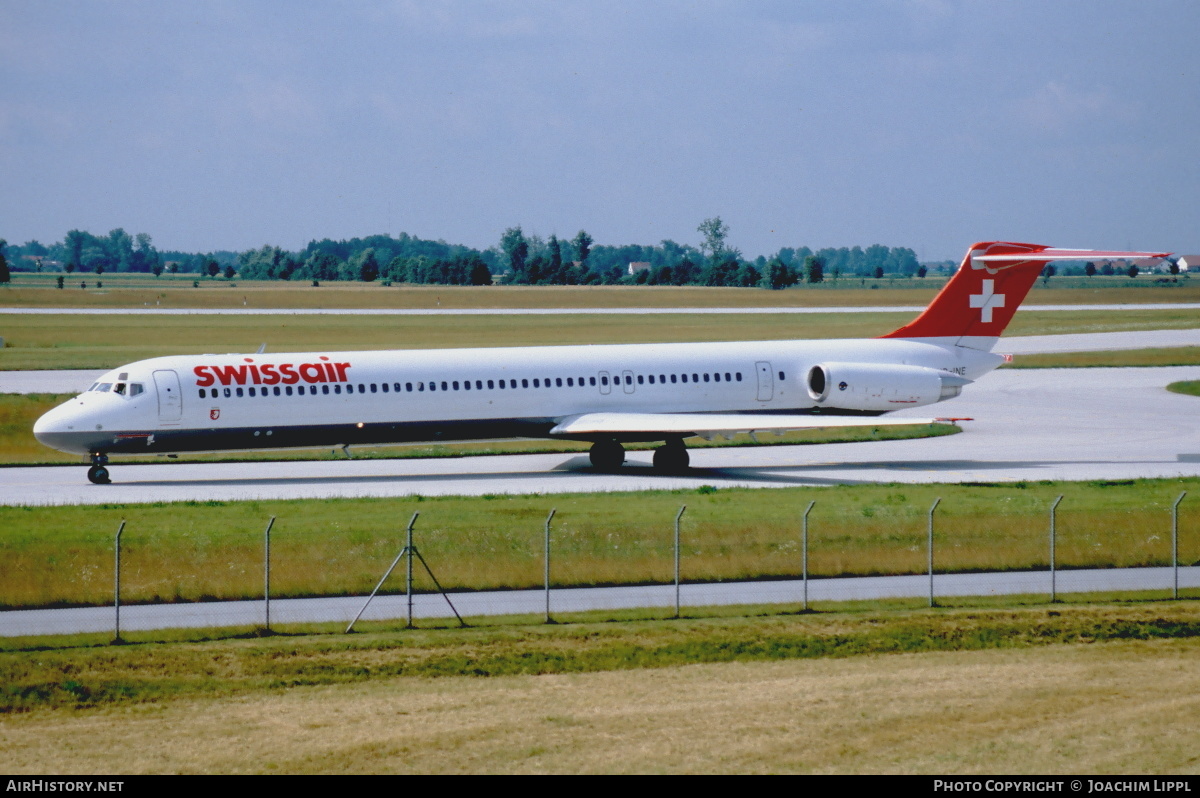 Aircraft Photo of HB-INE | McDonnell Douglas MD-81 (DC-9-81) | Swissair | AirHistory.net #469560