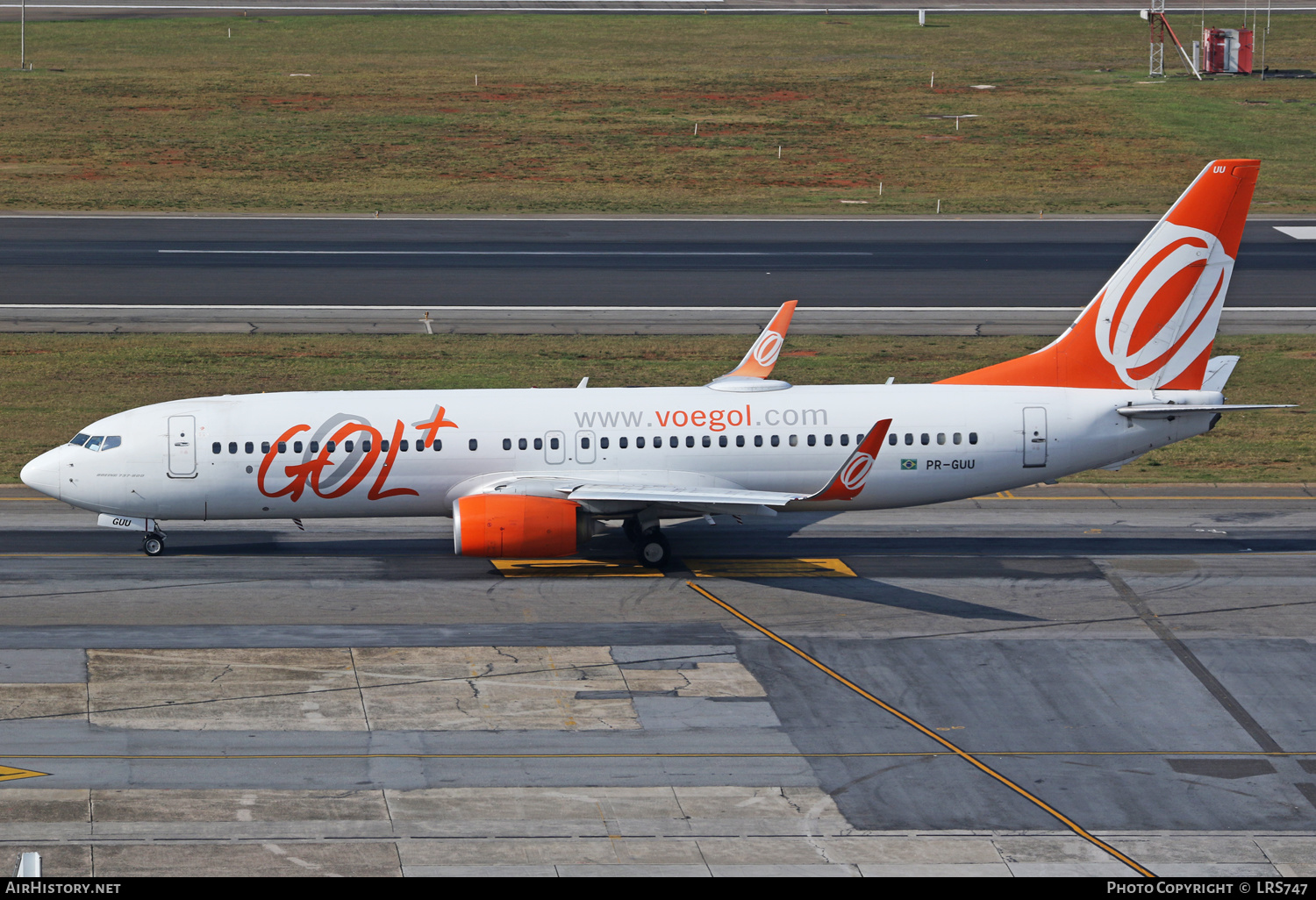 Aircraft Photo of PR-GUU | Boeing 737-8HX | GOL Linhas Aéreas | AirHistory.net #469570