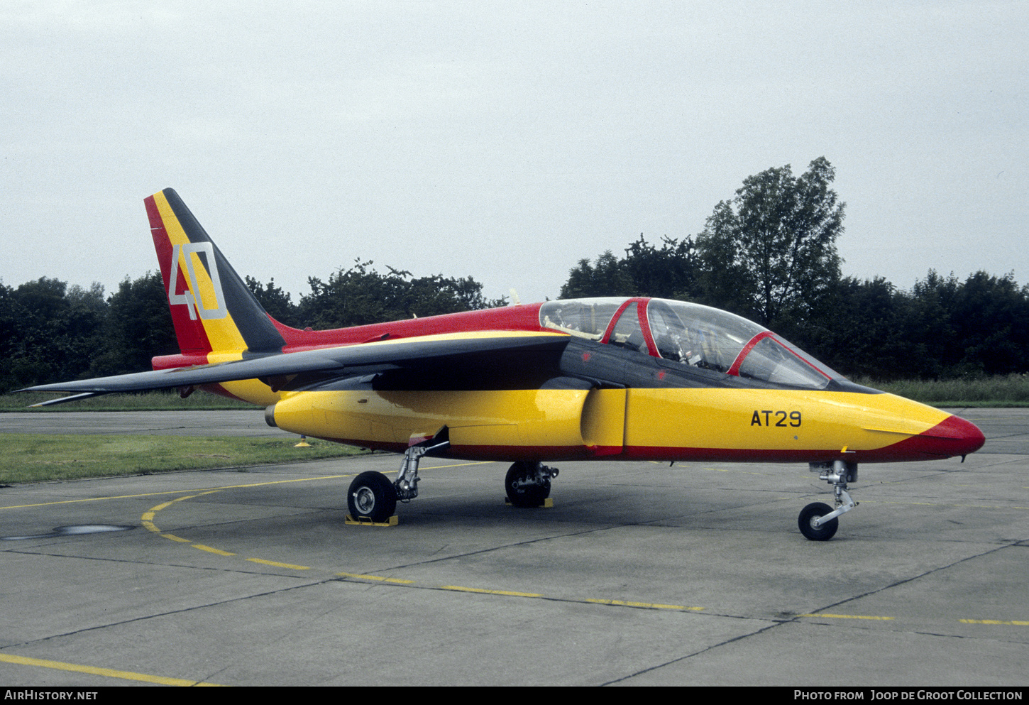 Aircraft Photo of AT29 | Dassault-Dornier Alpha Jet 1B | Belgium - Air Force | AirHistory.net #469571