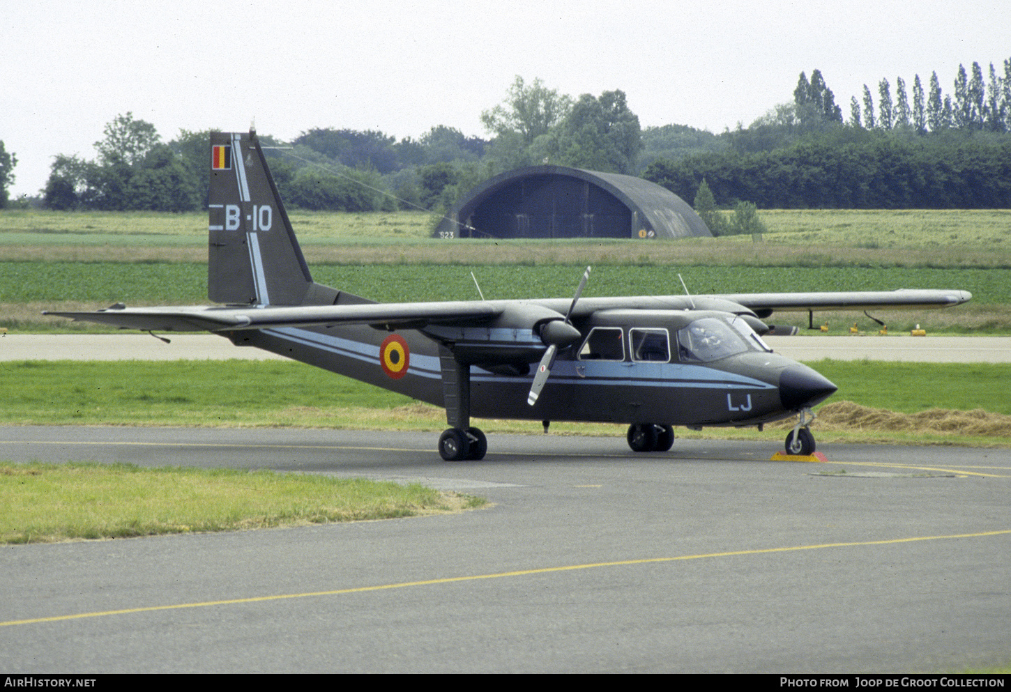 Aircraft Photo of B-10 | Britten-Norman BN-2A-20 Islander | Belgium - Army | AirHistory.net #469585