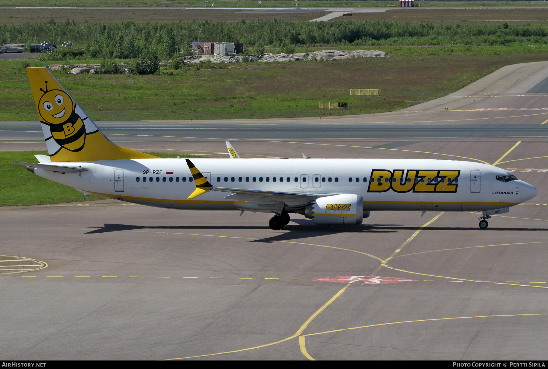 Aircraft Photo of SP-RZF | Boeing 737-8200 Max 200 | Buzz | AirHistory.net #469586