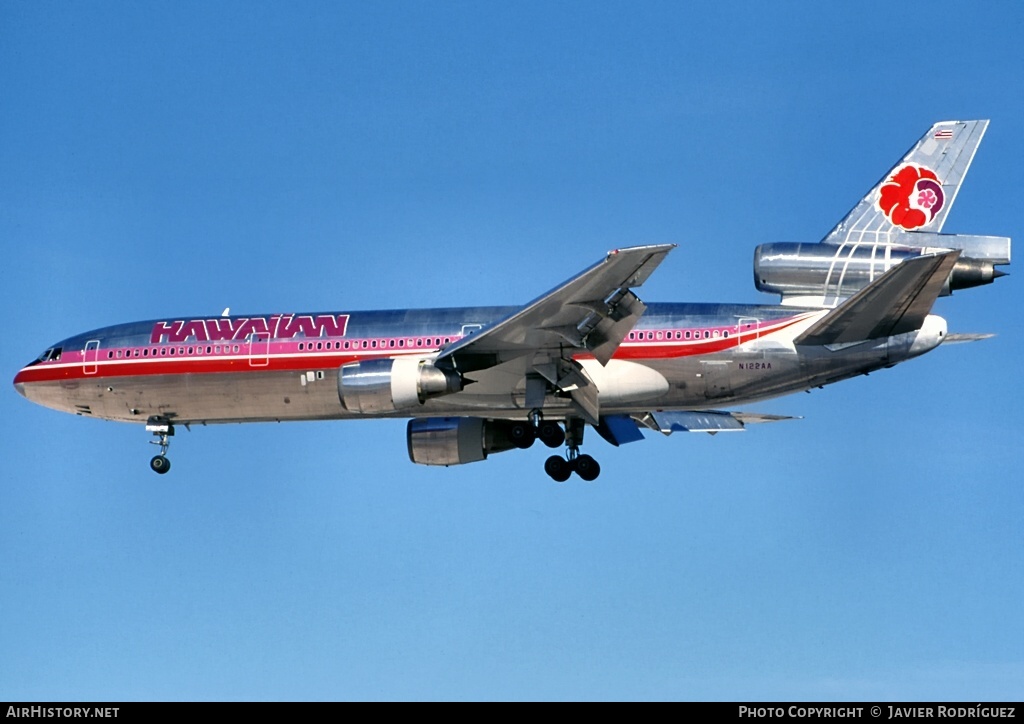 Aircraft Photo of N122AA | McDonnell Douglas DC-10-10 | Hawaiian Airlines | AirHistory.net #469600