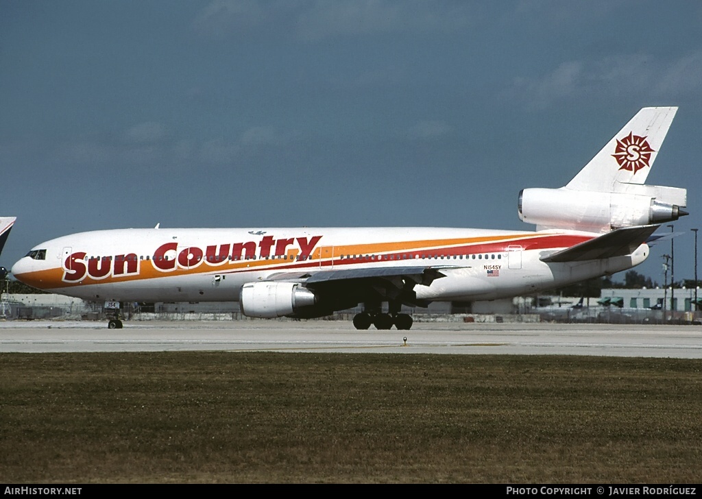 Aircraft Photo of N154SY | McDonnell Douglas DC-10-15 | Sun Country Airlines | AirHistory.net #469606