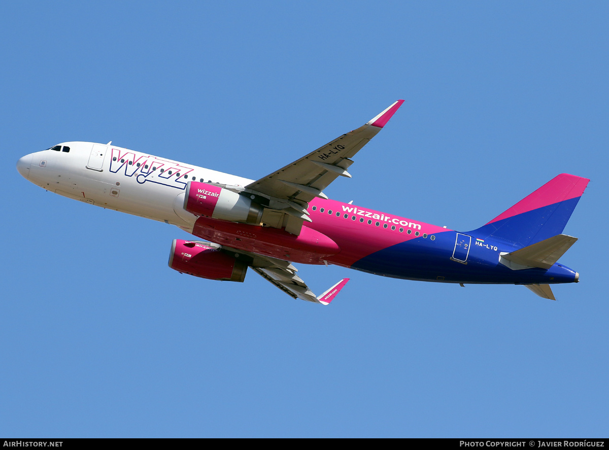 Aircraft Photo of HA-LYQ | Airbus A320-232 | Wizz Air | AirHistory.net #469607