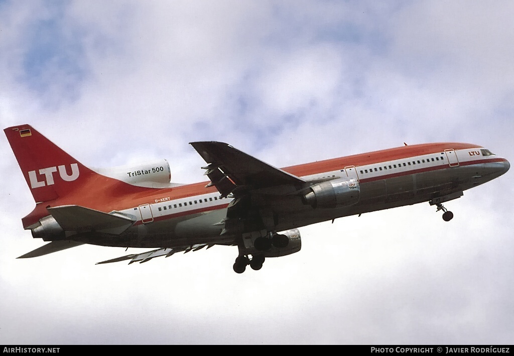 Aircraft Photo of D-AERT | Lockheed L-1011-385-3 TriStar 500 | LTU - Lufttransport-Unternehmen | AirHistory.net #469610