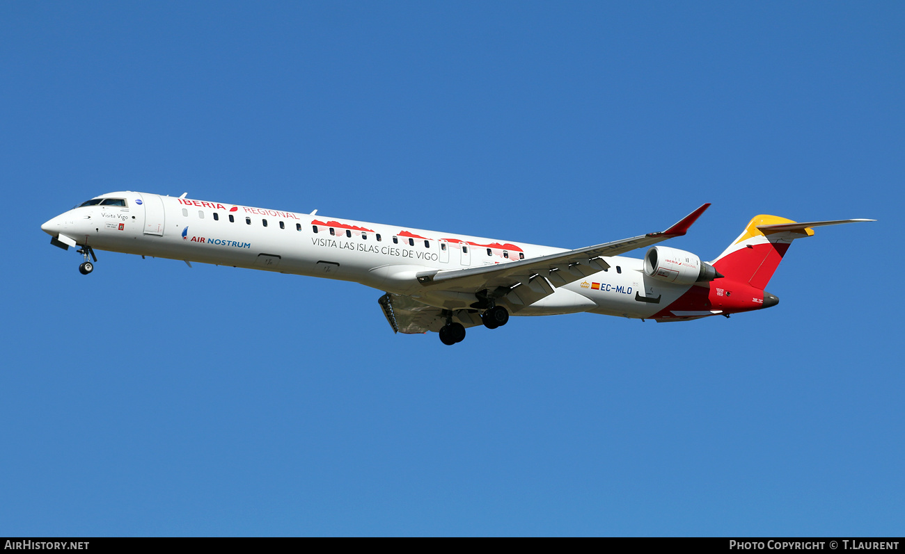 Aircraft Photo of EC-MLO | Bombardier CRJ-1000 (CL-600-2E25) | Iberia Regional | AirHistory.net #469620