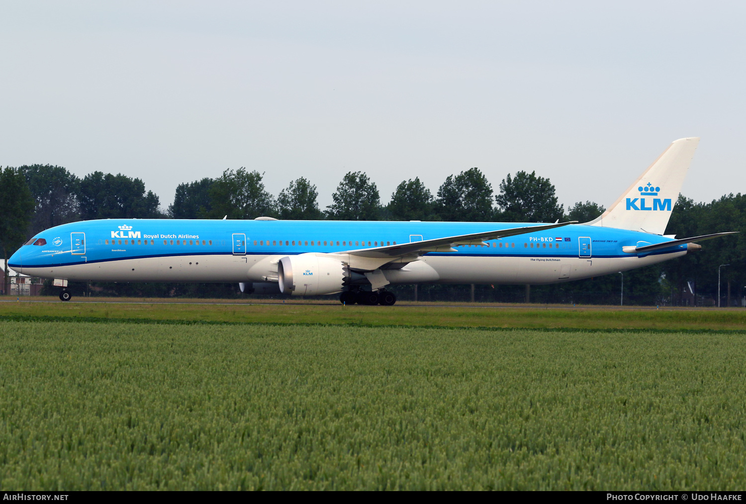 Aircraft Photo of PH-BKD | Boeing 787-10 Dreamliner | KLM - Royal Dutch Airlines | AirHistory.net #469622