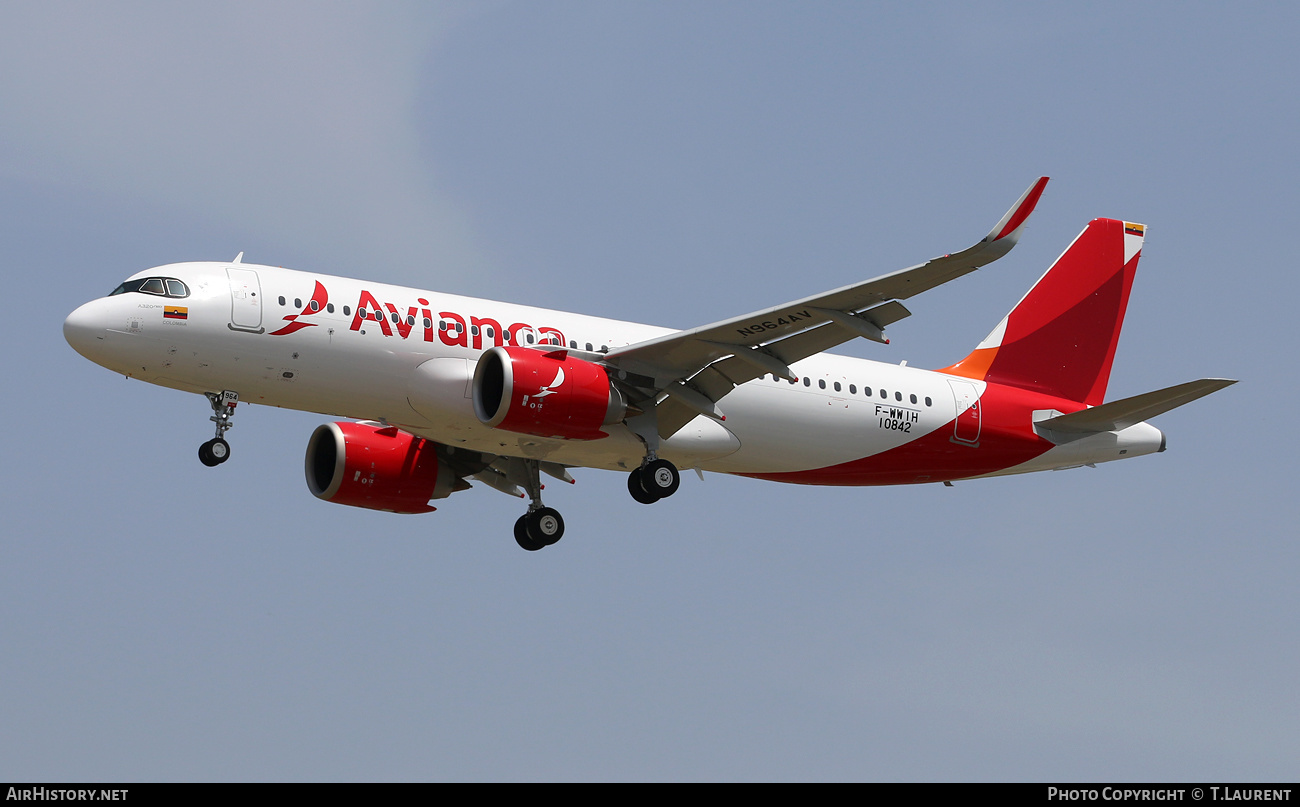 Aircraft Photo of F-WWIH | Airbus A320-251N | Avianca | AirHistory.net #469631