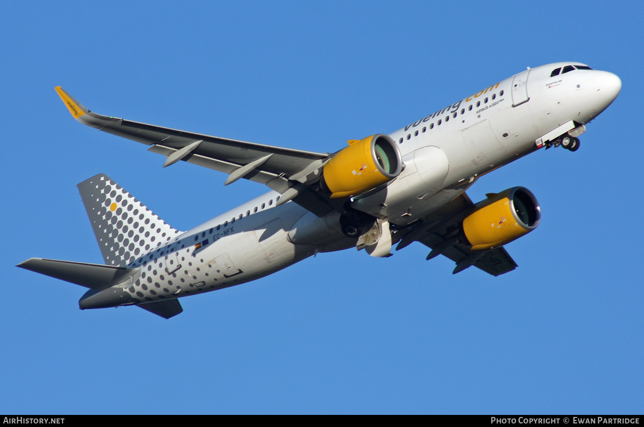 Aircraft Photo of EC-NFK | Airbus A320-271N | Vueling Airlines | AirHistory.net #469633