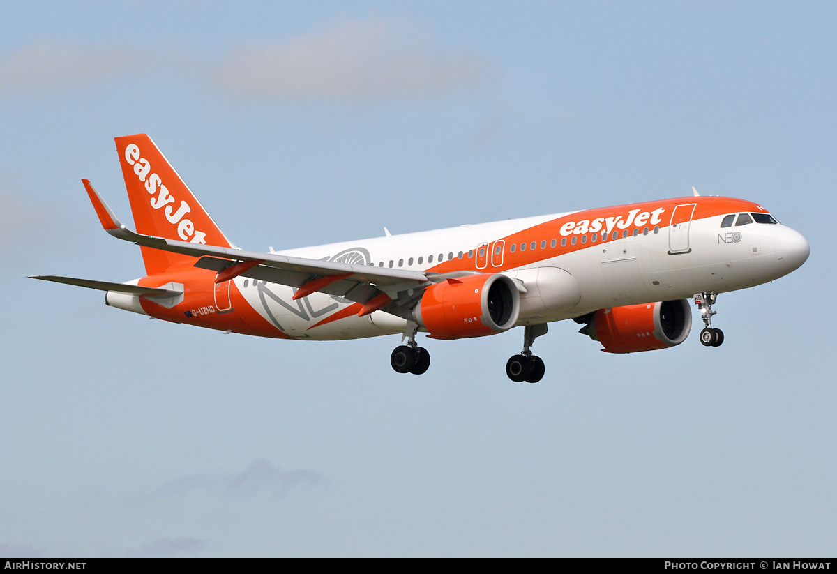 Aircraft Photo of G-UZHD | Airbus A320-251N | EasyJet | AirHistory.net #469643