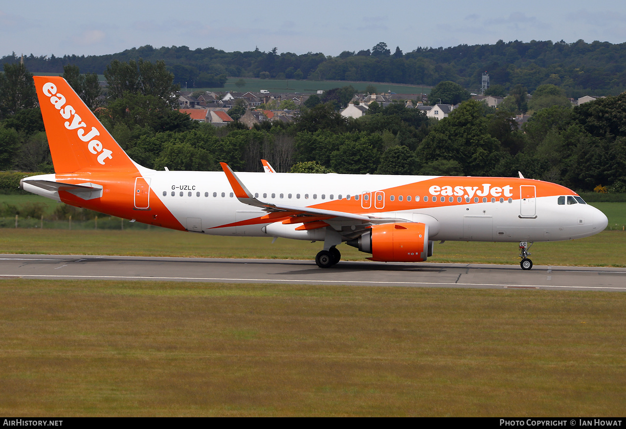 Aircraft Photo of G-UZLC | Airbus A320-251N | EasyJet | AirHistory.net #469645