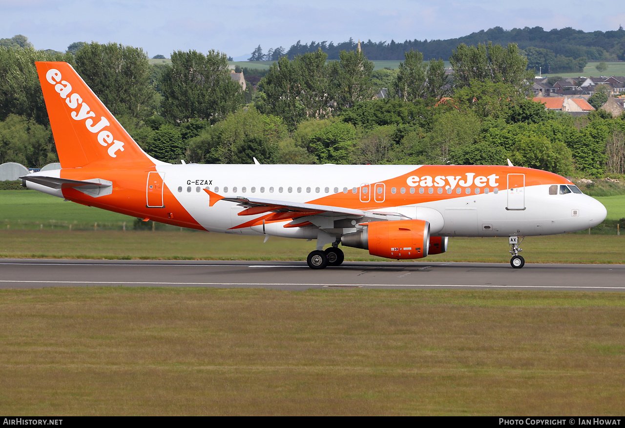 Aircraft Photo of G-EZAX | Airbus A319-111 | EasyJet | AirHistory.net #469647