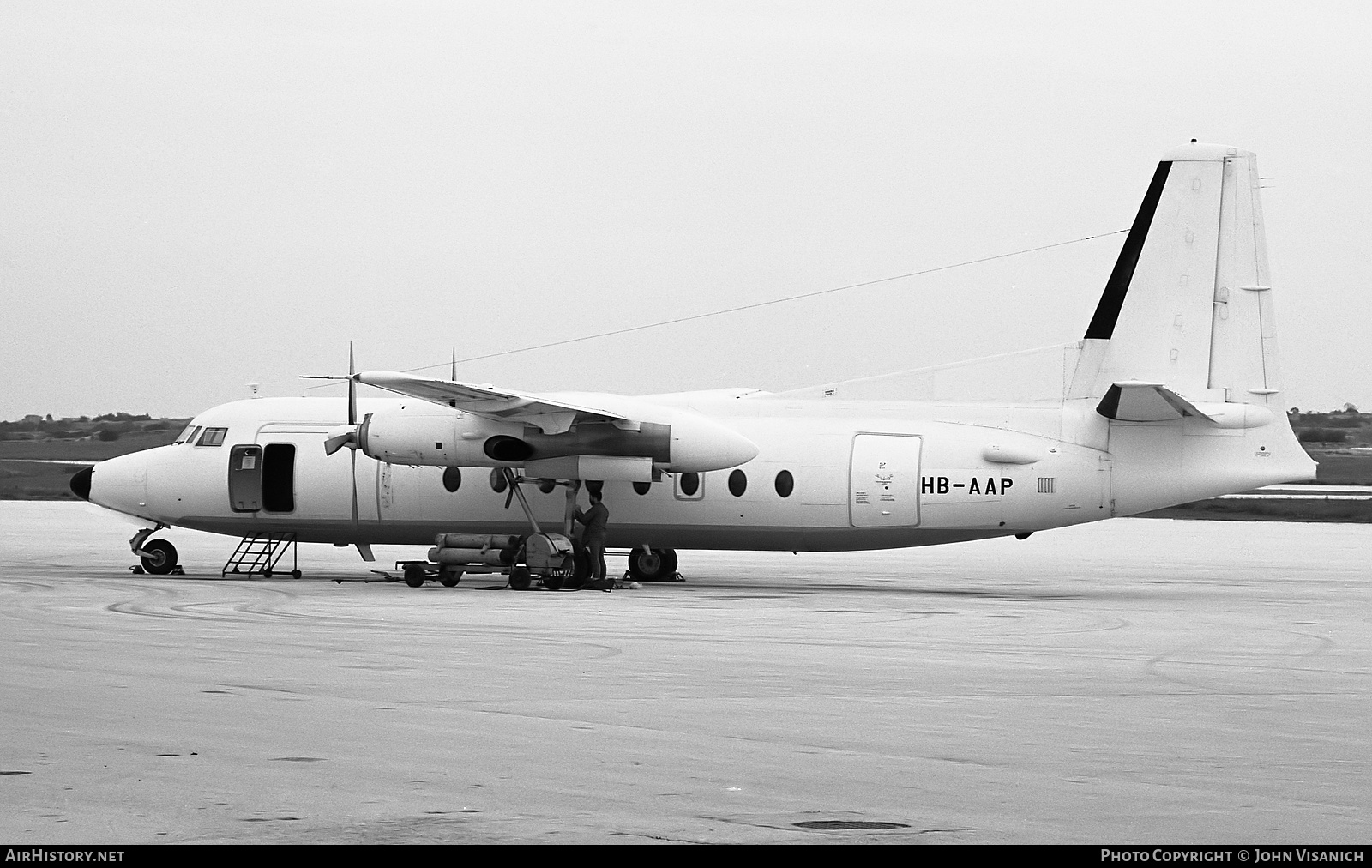 Aircraft Photo of HB-AAP | Fokker F27-400 Friendship | AirHistory.net #469649
