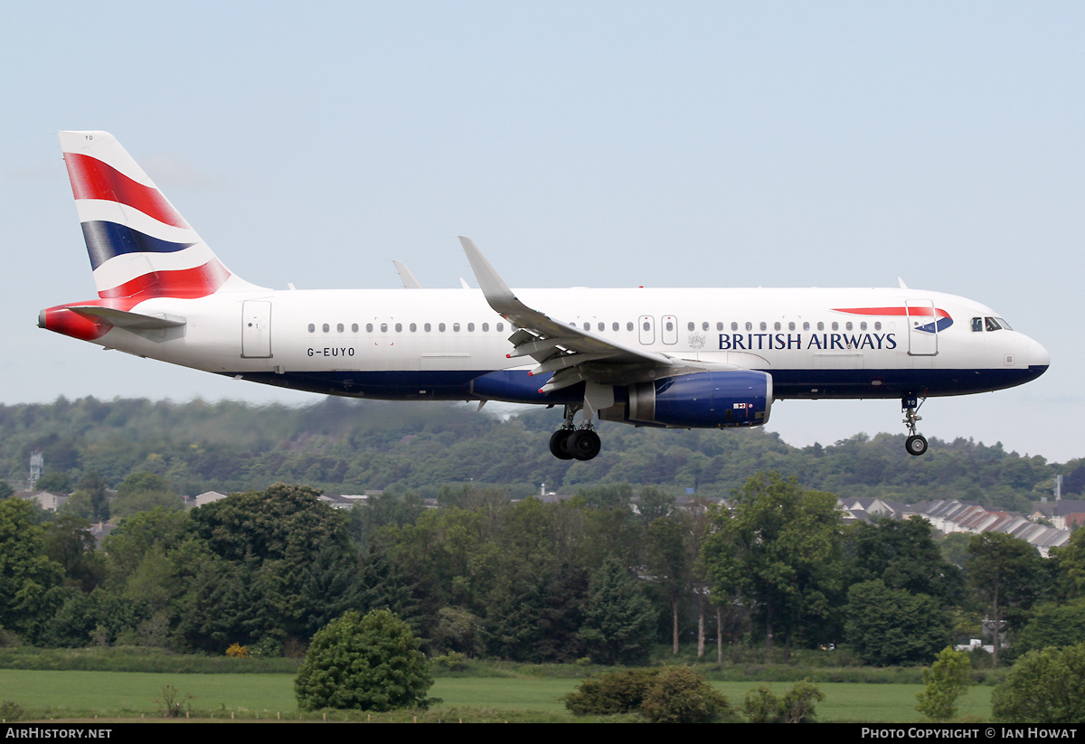 Aircraft Photo of G-EUYO | Airbus A320-232 | British Airways | AirHistory.net #469650