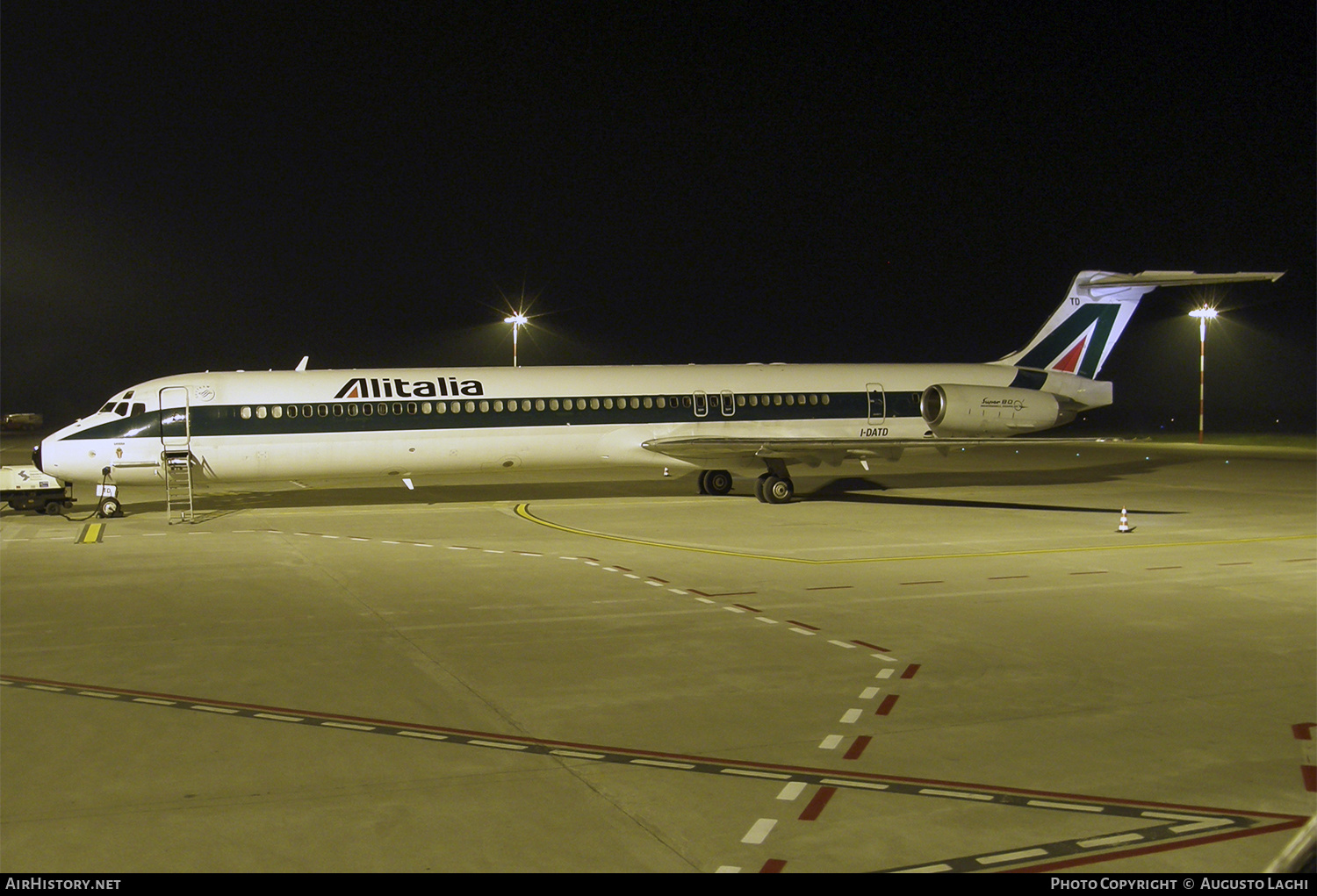 Aircraft Photo of I-DATD | McDonnell Douglas MD-82 (DC-9-82) | Alitalia | AirHistory.net #469655