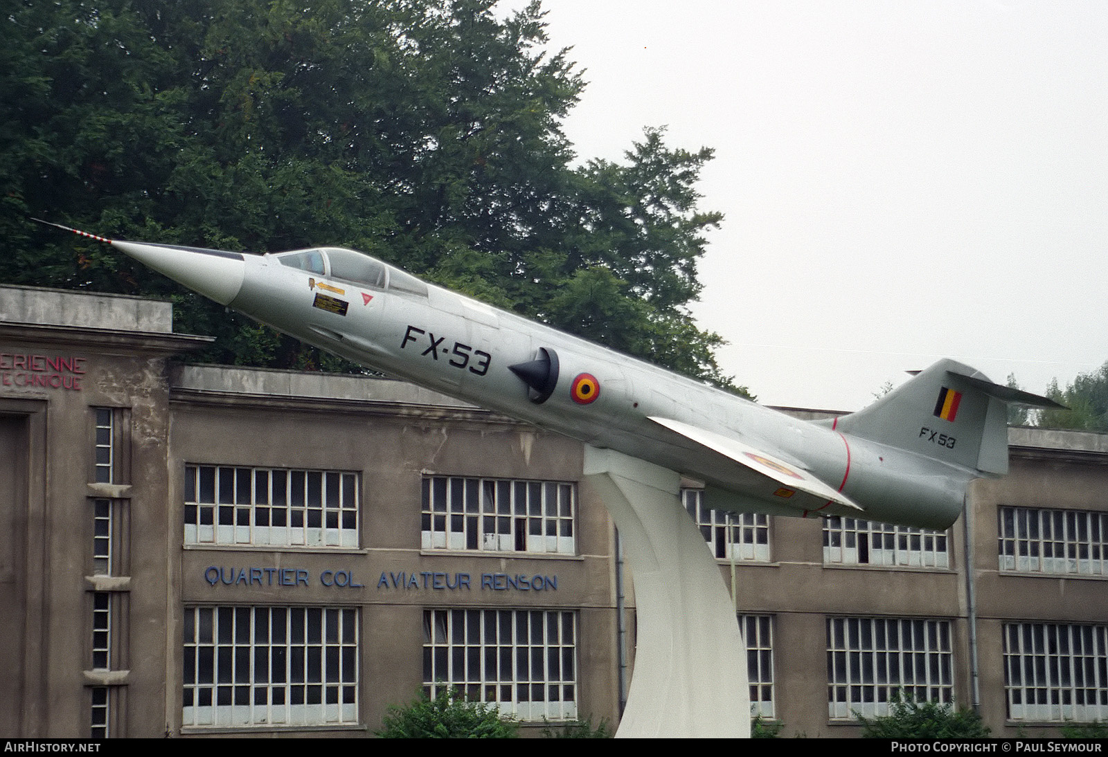 Aircraft Photo of FX53 | Lockheed F-104G Starfighter | Belgium - Air Force | AirHistory.net #469675