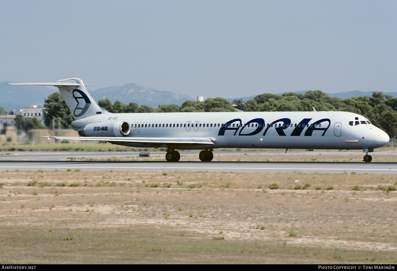 Aircraft Photo of S5-ABD | McDonnell Douglas MD-82 (DC-9-82) | Adria Airways | AirHistory.net #469677