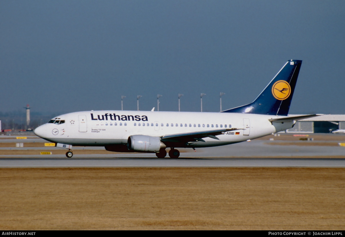 Aircraft Photo of D-ABIB | Boeing 737-530 | Lufthansa | AirHistory.net #469684
