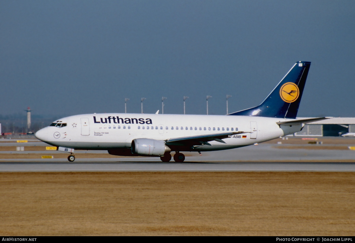 Aircraft Photo of D-ABIB | Boeing 737-530 | Lufthansa | AirHistory.net #469684