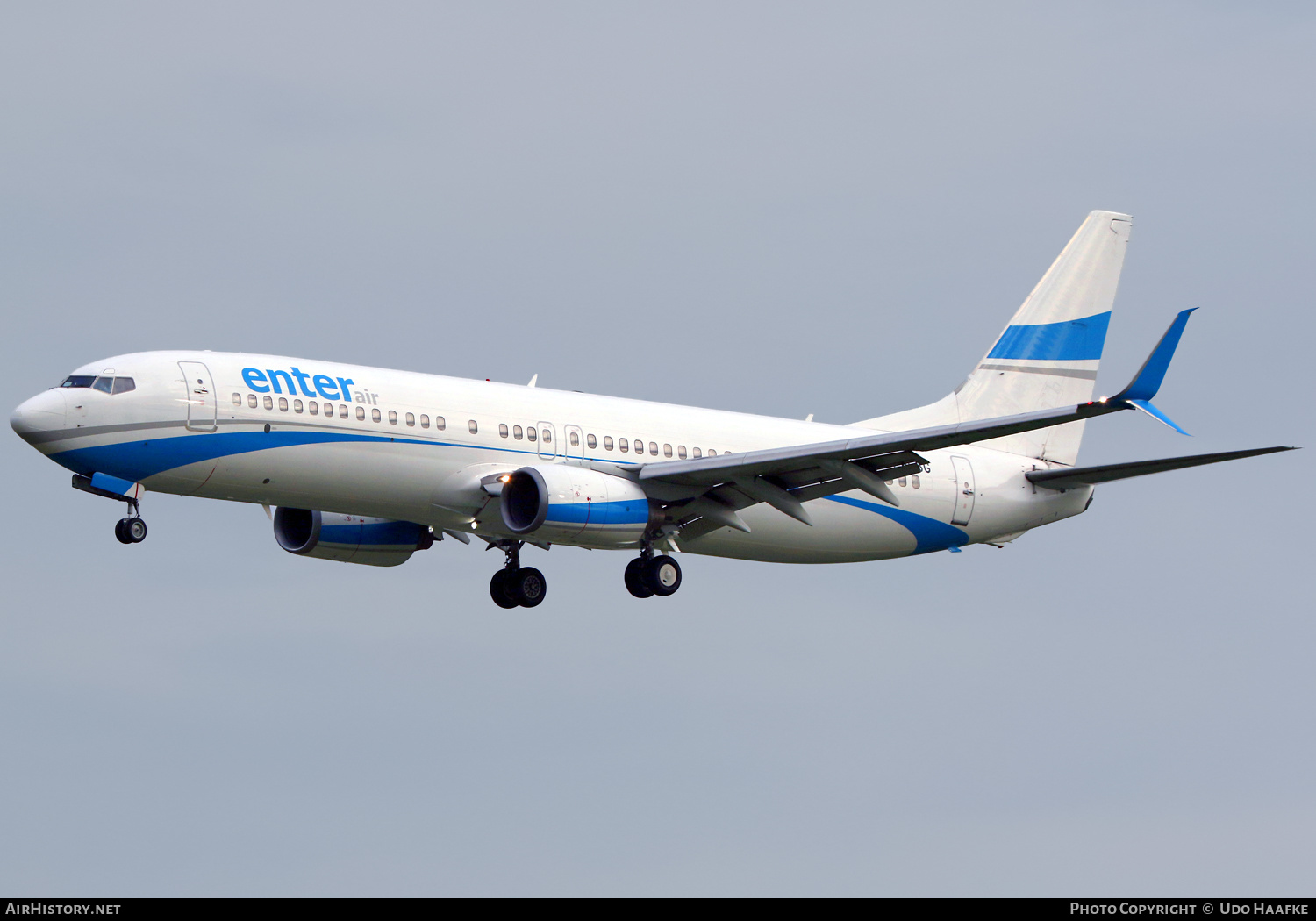 Aircraft Photo of SP-ESG | Boeing 737-8Q8 | Enter Air | AirHistory.net #469686