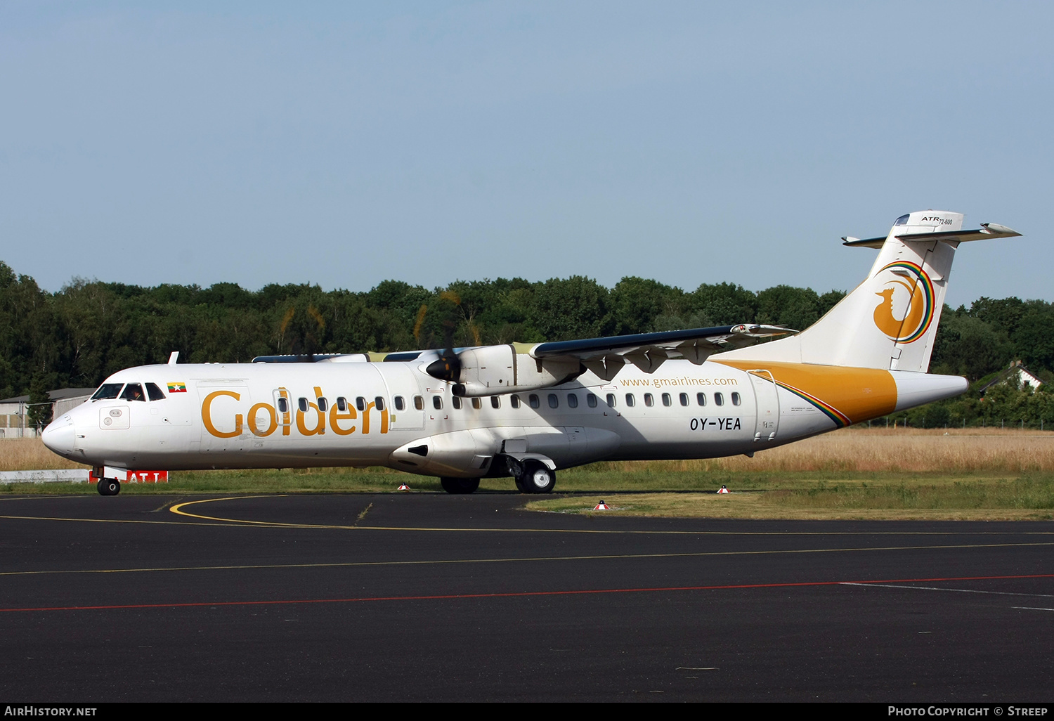 Aircraft Photo of OY-YEA | ATR ATR-72-600 (ATR-72-212A) | Golden Myanmar Airlines | AirHistory.net #469697