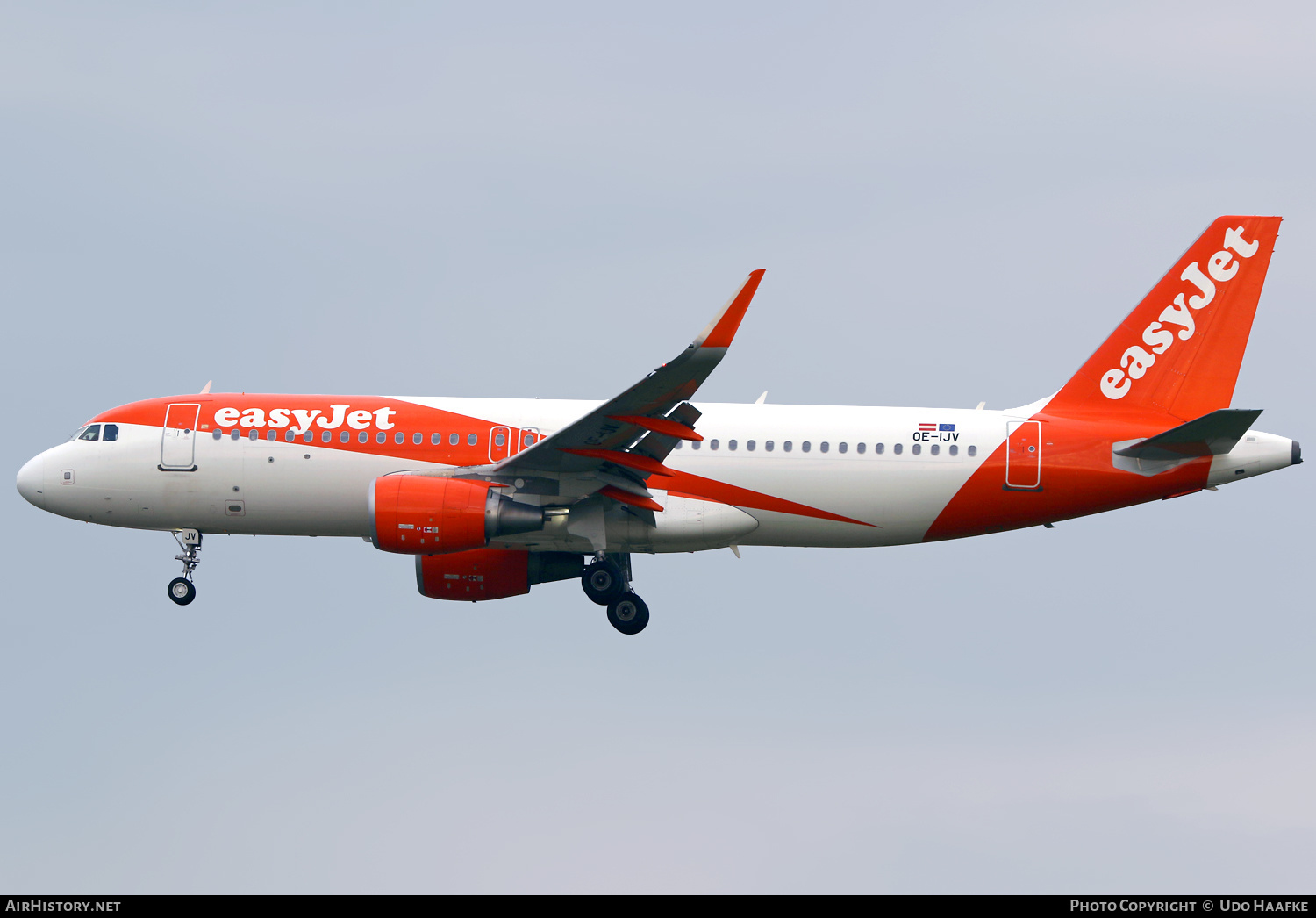 Aircraft Photo of OE-IJV | Airbus A320-214 | EasyJet | AirHistory.net #469700