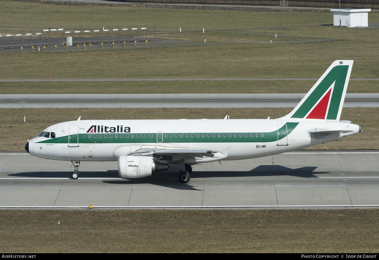 Aircraft Photo of EI-IMI | Airbus A319-112 | Alitalia | AirHistory.net #469717