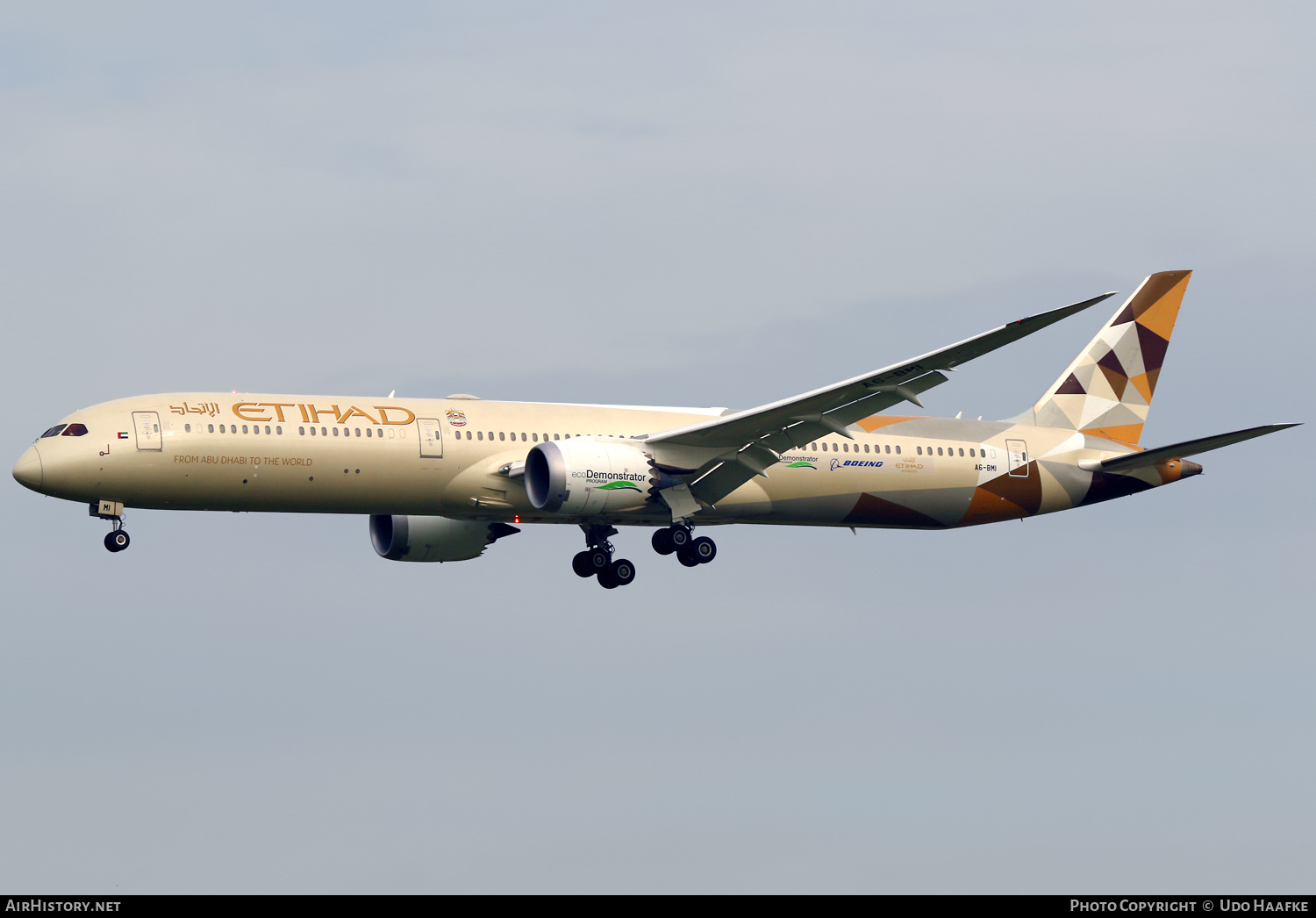 Aircraft Photo of A6-BMI | Boeing 787-10 Dreamliner | Etihad Airways | AirHistory.net #469727