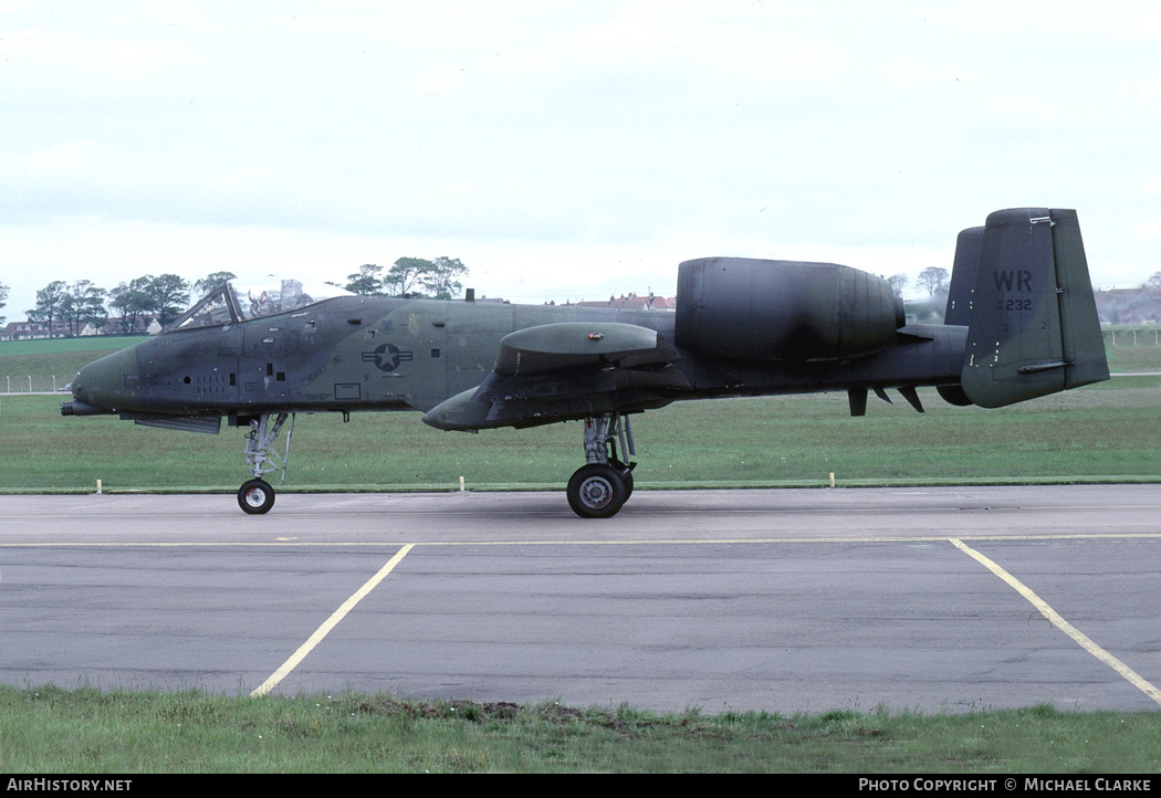 Aircraft Photo of 80-0232 / AF80-232 | Fairchild A-10A Thunderbolt II | USA - Air Force | AirHistory.net #469728
