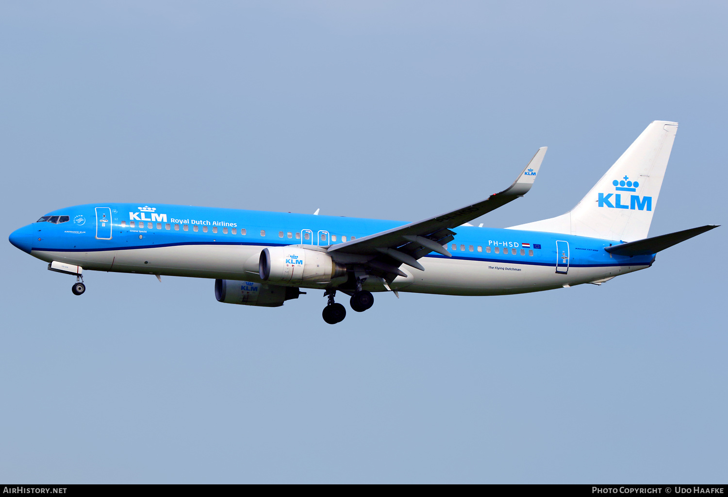 Aircraft Photo of PH-HSD | Boeing 737-8K2 | KLM - Royal Dutch Airlines | AirHistory.net #469730